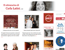 Tablet Screenshot of carlalatini.com